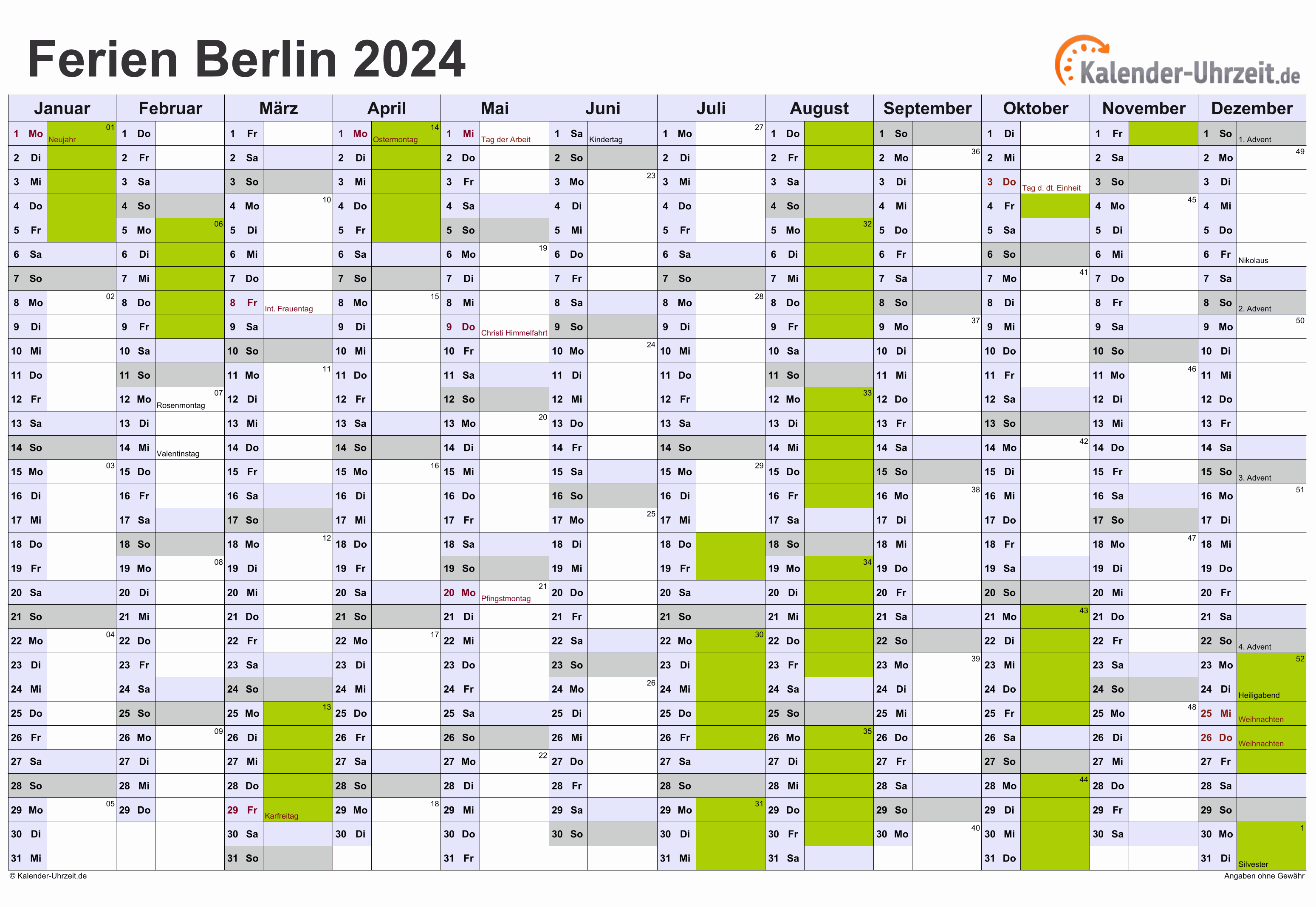 feiertage in berlin 2025