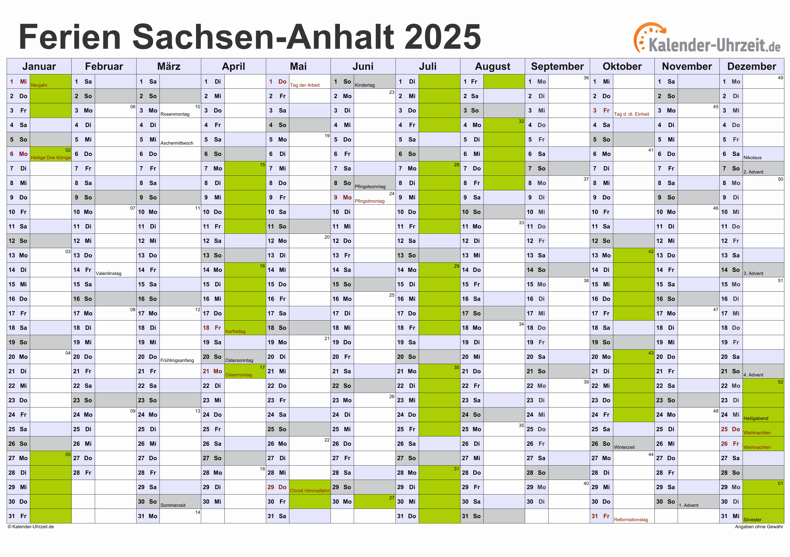 Pfingstferien 2025 in Sachsen-Anhalt: Bunte Auszeit mit kostenlosen Ausmalbildern!