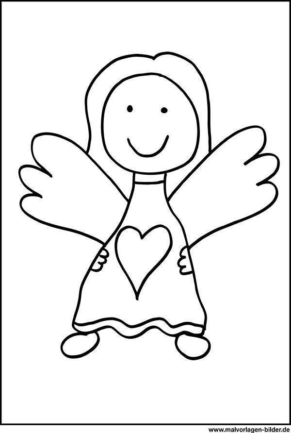 Schutzengel Ausmalbilder Kostenlos: Flügel für die Seele – Entspannung und Kreativität für Groß und Klein