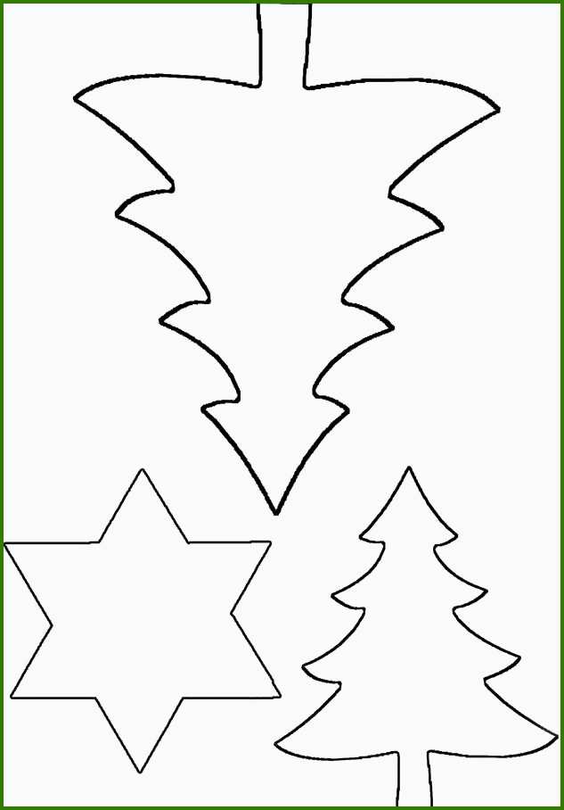 Tannenbaumzauber zum Ausmalen: Kostenlose Schablonen für Groß und Klein!