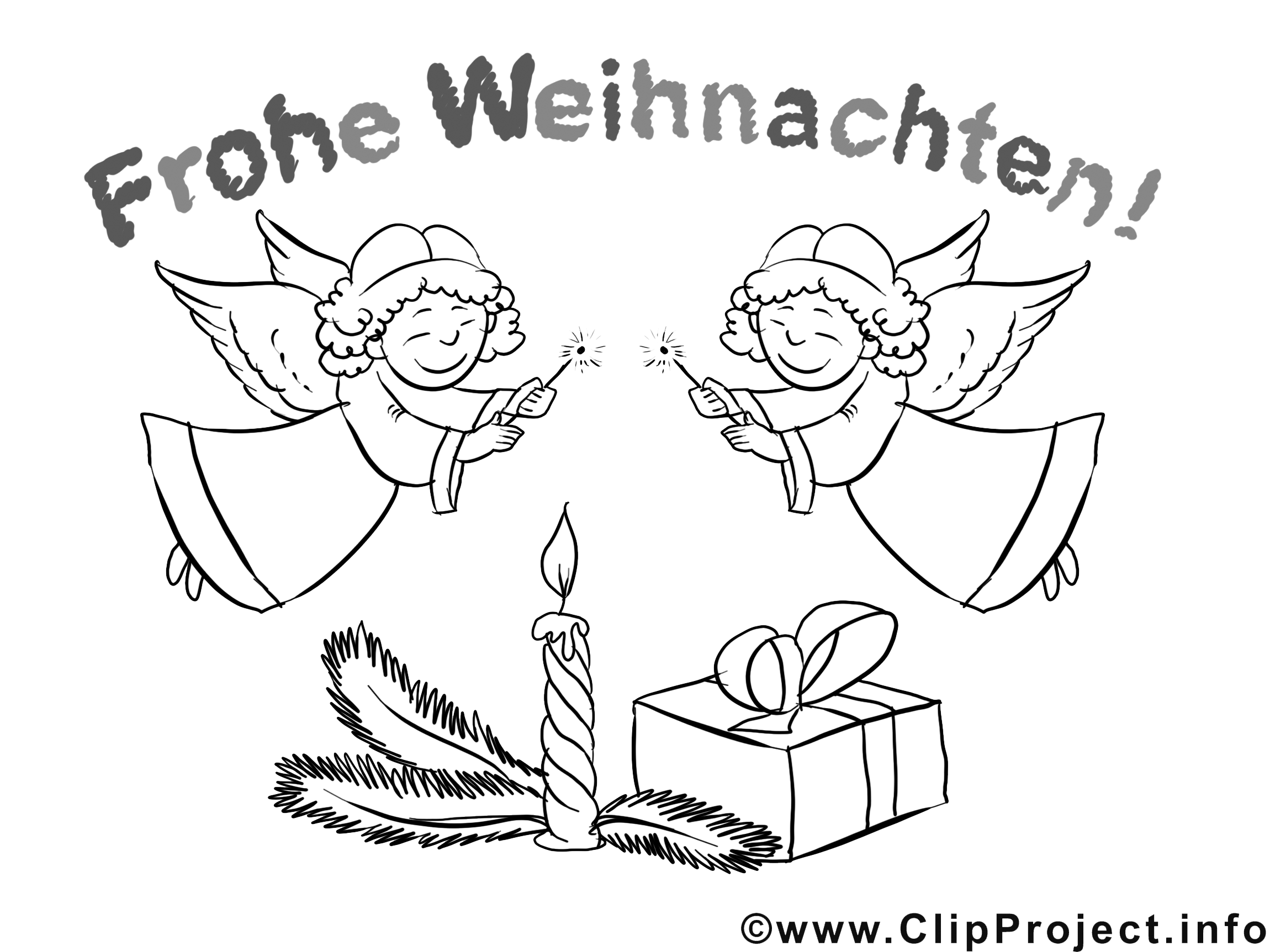 Weihnachtliche Ausmalfreude: Kostenlose Weihnachtskarten zum Ausdrucken für Groß und Klein