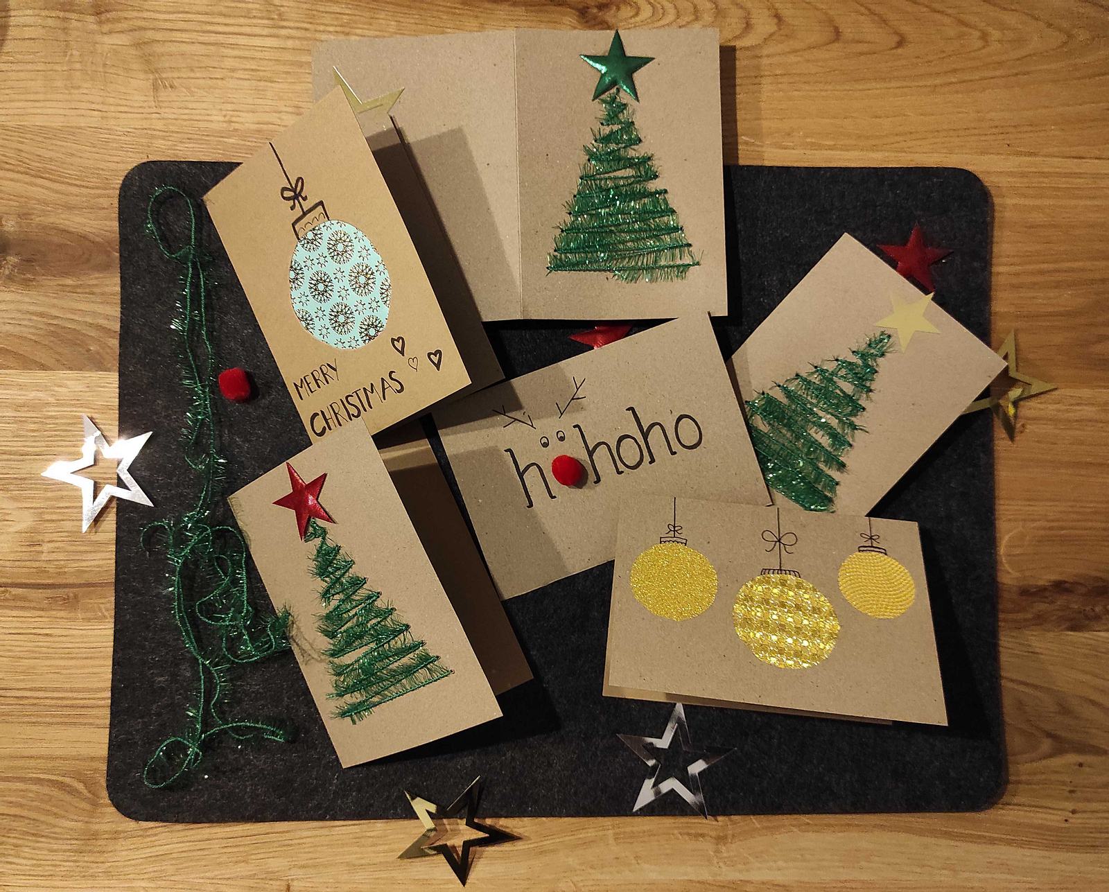 Weihnachtskarten Basteln: Kostenlose Vorlagen & Kreative Ideen für einzigartige Glückwunschkarten