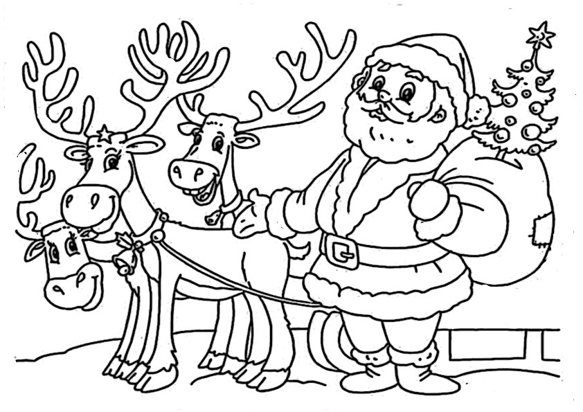 Weihnachtsmann Ausmalbilder: Kostenlose Vorlagen für Groß und Klein!