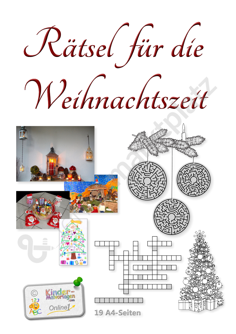 Weihnachtsrätsel zum Ausdrucken: Spaß, Förderung und Entspannung für die ganze Familie!