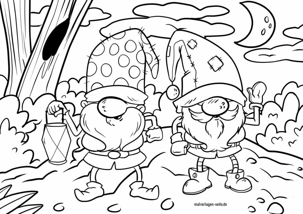 Malvorlagen Wichtel: Magische Ausmalbilder für die Adventszeit und darüber hinaus!
