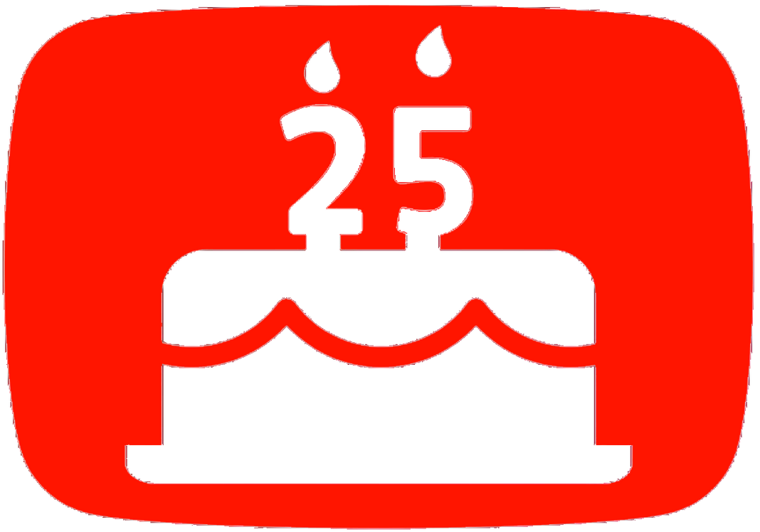 YouTube Logo (2020 25th Anniversary) by myktm250 on DeviantArt