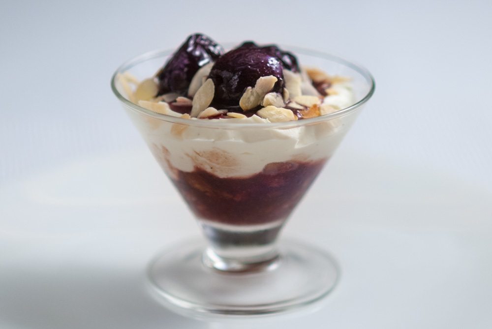 Cherry Parfait | What Dad Cooked