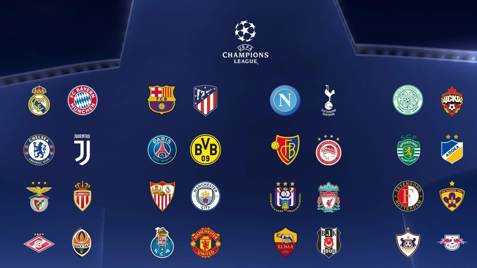Champions League group stage squads confirmed | UEFA Champions League