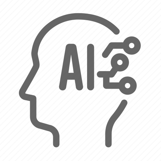 Ai, artificial, artificial intelligence, intelligence icon - Download