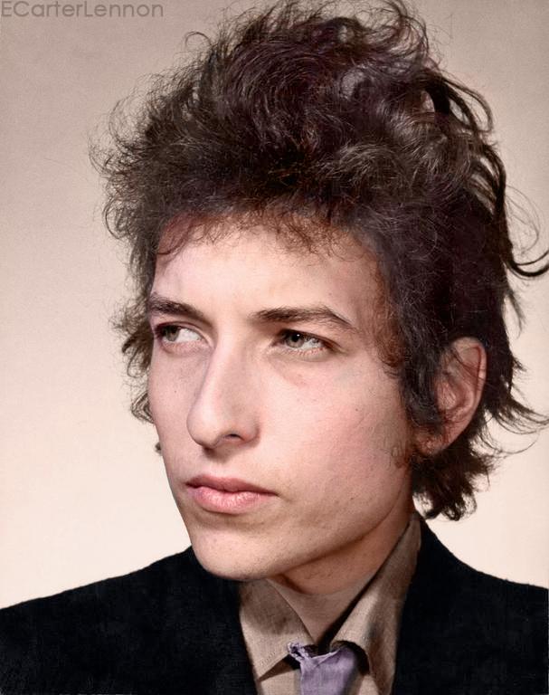 Bob Dylan. : r/Colorization